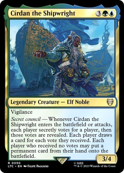 MTG - Cirdan the Shipwright - Lord of the Rings Commander - Magic the Gathering - Image 1