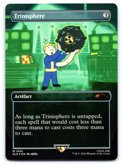 Trinisphere (Rainbow Foil) Fallout - Secret Lair MTG - Image 1