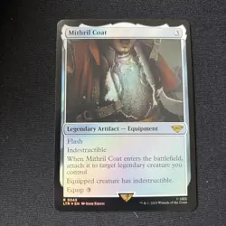 MTG Mithril Coat the Lord of the Rings R 0245 NM - Image 1