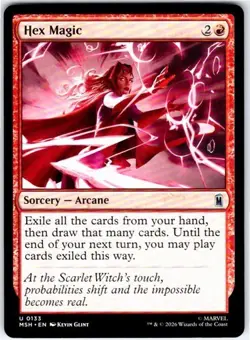 FOIL Hex Magic - Marvel Super Heroes - NM - Image 1