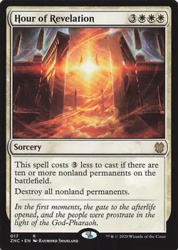 Hour of Revelation 17 R Commander: Zendikar Rising MTG NM/M - Image 1