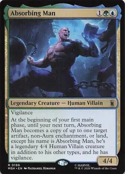 Absorbing Man 199 R Marvel Super Heroes MTG NM/M - Image 1