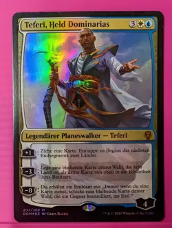 German Foil Teferi, Hero of Dominaria DOM MTG - Image 1
