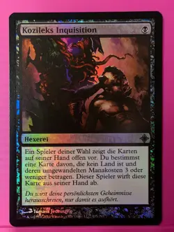 German Foil Inquisition of Kozilek Rise of the Eldrazi ROE MTG - Image 1