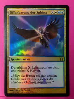 German Foil Sphinx's Revelation Return to Ravnica RTR MTG - Image 1