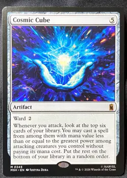 MTG Marvel Super Heroes 0245 - Cosmic Cube - Mythic Rare Regular - Image 1