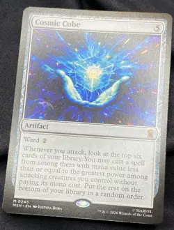 MTG Marvel Super Heroes 0245 - Cosmic Cube - Mythic Rare Regular - Image 3