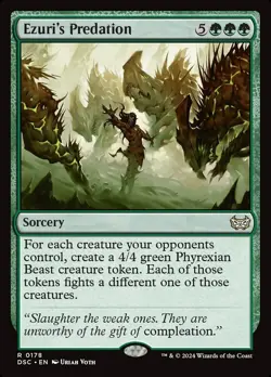 MTG - Ezuri's Predation - Duskmourn: House of Horror - X1 - (NM) - #W6548 - Image 1