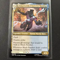 MTG Marvel Super Heroes - King T'Challa/Black Panther,Hope Enduring-0219 - Image 1