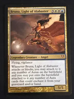 1x Bruna, Light of Alabaster (208) Avacyn Restored LP MTG Magic the Gathering x1 - Image 1