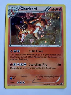 Pokemon Legendary Treasures Rare Holo Charizard 19/113 - Image 1