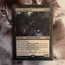 DOOM WHISPERER | MTG Guilds of Ravnica Mythic Rare - Image 1