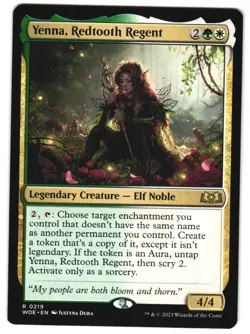 Yenna, Redtooth Regent 219 R Wilds of Eldraine Near Mint MTG - Image 1