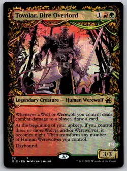 Tovolar, Dire Overlord 311 Innistrad: Midnight Hunt Magic: The Gathering NM - Image 1