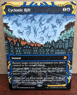 MTG Cyclonic Rift SOA 0014 Borderless Mystical Archive Near Mint - Image 1