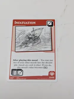 MTG Secret Lair Mood Swings 1st Edition Infatuation Rare 0095 - Image 1