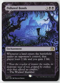 Magic: The Gathering Polluted Bonds 34 R Wilds of Eldraine: Enchanting Tales NM - Image 1