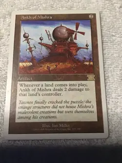 Mtg - Ankh Of Mishra - Sixth Edition - Image 1