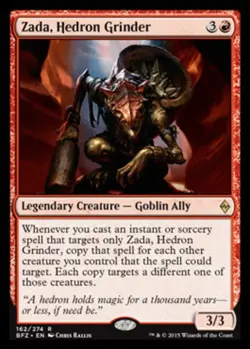 1x Zada, Hedron Grinder - Foil MTG - Battle For Zendikar - NM-Mint - Image 1