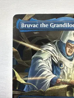 Bruvac the Grandiloquent (Borderless) - MTG - Ravnica Remastered - Card # 418 NM - Image 2