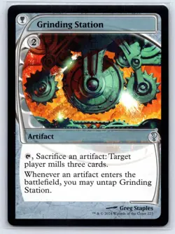Grinding Station (Future Sight) 223 Mystery Booster 2 Magic: The Gathering NM - Image 1