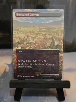 Sunbaked Canyon (Borderless) Assassins Creed NM MTG - Image 1