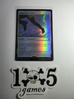 lightning greaves Dr. Who Foil MTG NM Pack Fresh!!! - Image 1