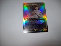 Yuna, Grand Summoner Borderless Commander Final Fantasy Foil Mythic NM Free Ship - Image 2