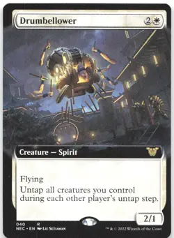 Drumbellower (Extended Art) R Commander: Kamigawa: Neon Dynasty 40 LP - Image 1