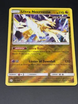 Ultra Necrozma 164/236 Cosmic Eclipse Reverse Holo Rare Pokemon Card - Image 3