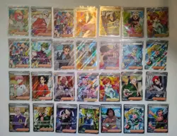 LOT- Pokemon Rockets Ariana, Dawn, Prismatic Sword Shield Full Art Trainer Card - Image 1