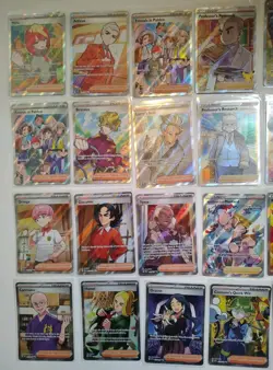 LOT- Pokemon Rockets Ariana, Dawn, Prismatic Sword Shield Full Art Trainer Card - Image 2