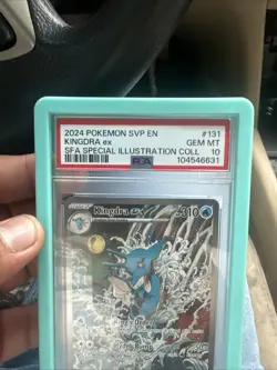 Kingdra EX 131 Black Star Promo Pokemon TCG Shrouded Fable Scarlet and Violet - Image 3