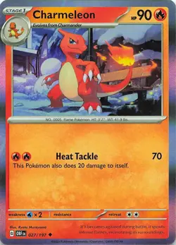 Charmeleon 027/197 Holo Promo Miscellaneous Cards & Products Pokemon Holo NM - Image 1