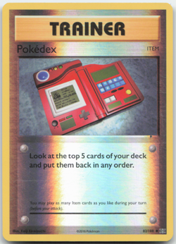 Pokedex 82/108 Reverse Holo XY Evolutions Pokemon Card - NM - Image 1