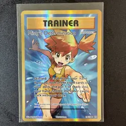 Evolutions Misty's Determination Full Art Holo Card 108/108 NM Condition English - Image 1