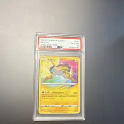 Pokemon TCG Raikou Vivid Voltage Holo Card 050/185 Amazing Rare PSA 10 - Image 1