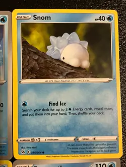 x9 Snom Frosmoth Pokemon cards mixed lot collection all Different - Image 4