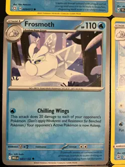 x9 Snom Frosmoth Pokemon cards mixed lot collection all Different - Image 5