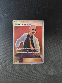 Pokemon Blaine's Last Stand Dragon Majesty Holo Full Art Ultra Rare Card 69/70 - Image 1