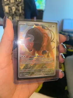 Tauros Illustration Rare Chaos Rising 096/086 Secret Rare Card Pokemon Card - Image 1