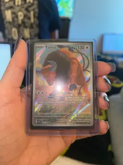 Tauros Illustration Rare Chaos Rising 096/086 Secret Rare Card Pokemon Card - Image 2