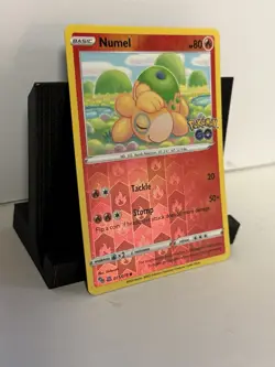 Numel Peelable Ditto 013/078 Pokemon GO Reverse Holo Unpeeled Pokemon Card - Image 3