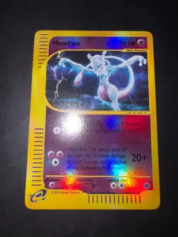 PSA 8 Mewtwo Expedition Reverse Holo 56/165 Eng Pokemon Card NearMint+ - Image 2