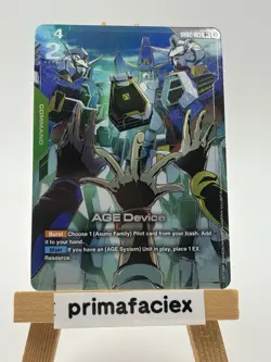 Gundam Card - AGE Device - GD02-103 R+ (alternate art) - Image 1