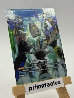 Gundam Card - AGE Device - GD02-103 R+ (alternate art) - Image 2