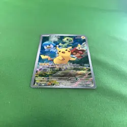 CRIMP ERROR Pikachu Paldea Evolved 2023 Black Star Promo 027 Pokemon Card - Image 4
