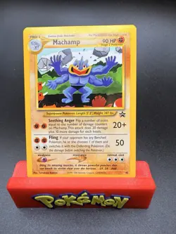 Machamp #43 Promo - NM condition - Pokemon WOTC Black Star Promo Card - Image 1