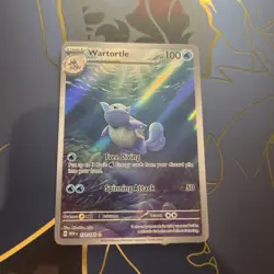 Pokemon TCG Wartortle Scarlet & Violet 151 Card Holo IR 171/165 - Image 1