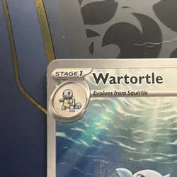 Pokemon TCG Wartortle Scarlet & Violet 151 Card Holo IR 171/165 - Image 2